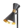 Steinhauer Preto justerbar bordslampa med vridbart lamphuvud GU10 för läsning