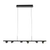 Steinhauer Marcadore LED pendellampa modern med 6 riktbara spotlights 2700K 3000 lm