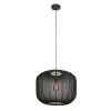 Steinhauer Sable modern pendellampa med gallerformad skärm, E27, längd 45 cm
