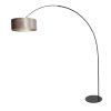 Steinhauer Curve modern båglampa 210 cm med trumskärm för vardagsrum och sovrum