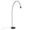 Steinhauer Curve bågformad golvlampa E27 för vardagsrum och läshörna i modern stil