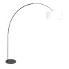 Steinhauer Curve båggolvlampa, modern golvlampa för vardagsrum och läshörna