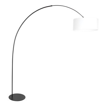 Steinhauer Curve båggolvlampa, modern golvlampa för vardagsrum och läshörna