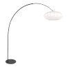 Steinhauer Curve modern båglampa golvlampa med av/på-brytare E27 för läsning