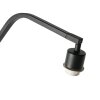 Steinhauer Zig-Zag modern bågformad golvlampa med strömbrytare och E27-sockel