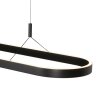 Steinhauer Mykty LED-taklampa, oval 2-armad justerbar taklampa, 2700 K, 10500 lm, 40 W