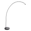 Steinhauer Solva båglampa, justerbar golvlampa i modern stil för vardagsrum