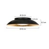 Steinhauer Brotke modern rund LED takplafond Ø 40 cm 12 W 1150 lm 2700 K