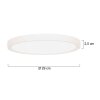 Steinhauer Luminix LED takplafond, rund ø 29 cm, 18 W, 1500 lm, 2700-3000-3500 K