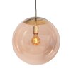 Steinhauer Bollique modern pendellampa i kulform, E27, 40 cm för matbord