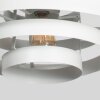 Steinhauer Cirque modern designpendellampa, justerbar hänglampa med öppna ringar, E27