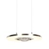 Steinhauer Soleil LED pendellampa, justerbar pendellampa, med 2 ljuskällor, 32 cm