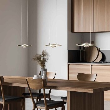 Steinhauer LED Pendellampa Soleil, höjdjusterbar, Längd 32 cm, 2700 Kelvin varmvit