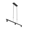 Steinhauer Stang justerbar 3-lågig pendellampa för matrum och vardagsrum, längd 140 cm