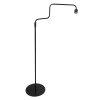 Steinhauer Bloeba bågformad golvlampa med justerbar arm för vardagsrum och sovrum