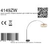 Steinhauer Sparkled Light justerbar takpendel E27 245 cm för matrum, sovrum och vardagsrum
