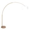 Steinhauer Sparkled Light båglampa, justerbar golvlampa med arm för vardagsrum