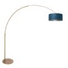 Steinhauer Sparkled Light golvlampa i bågform, justerbar läslampa för vardagsrum
