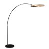 Steinhauer Ringlux LED golvlampa med justerbar bågarm och 2 ljuskällor för vardagsrum och sovrum