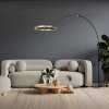 Steinhauer Ringlux LED golvlampa med justerbar bågarm och 2 ljuskällor för vardagsrum och sovrum