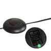 Steinhauer Ringlux LED båglampa, golvlampa med båge, 2 ljuspunkter, modern