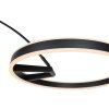 Steinhauer Ringlux LED båglampa, golvlampa med båge, 2 ljuspunkter, modern