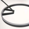 Steinhauer Ringlux LED båglampa, golvlampa med båge, 2 ljuspunkter, modern