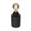 Steinhauer Bleoba rund bordslampa E27, modern för matrum, sovrum och vardagsrum