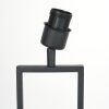 Steinhauer Stang klassisk vinklad bordslampa med vävd skärm för matrum och vardagsrum