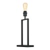 Steinhauer Bordslampa Stang med rektangulärt ramstativ, dimbar, ställbar, silverskärm