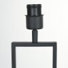 Steinhauer Bordslampa Stang med rektangulärt ramstativ, dimbar, ställbar, silverskärm