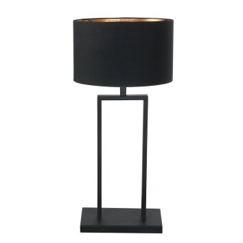 Steinhauer Stang modern designbordslampa med ramstativ och cylindrisk skärm