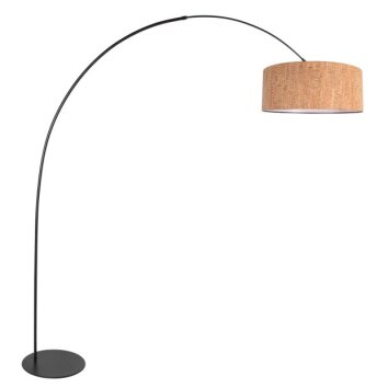 Steinhauer Curve reglerbar båggolvlampa, höjd 210 cm, modern