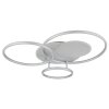 Globo Johnson modern LED rund taklampa med fjärrkontroll 4200 lumen 40 watt