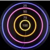 Globo Darteri modern LED-vägglampa rund darttavla för barnrum och ungdomsrum 3 W