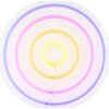 Globo Darteri modern LED-vägglampa rund darttavla för barnrum och ungdomsrum 3 W