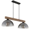 NOWA Romy modern hänglampa för matbord och köksö i kök och matrum, 85 cm, 2-flammig