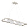 Nowa Nanda modern rektangulär pendellampa för matbord med 4 ljuskällor, 84 cm, G9
