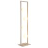 NOWA Nanda modern golvlampa med 4 klot, stående lampa, 4-låg lampa med G9, höjd 110 cm