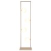 NOWA Nanda modern golvlampa med 4 klot, stående lampa, 4-låg lampa med G9, höjd 110 cm