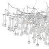Globo Maxine modern 14-lågig pendellampa, matbordslampa för kök och vardagsrum