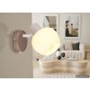 Globo Eileen modern vägglampa med strömbrytare, vridbar väggspot för hall