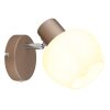 Globo Eileen modern vägglampa med strömbrytare, vridbar väggspot för hall