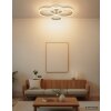 Globo Rubio LED-taklampa med ringdesign, modern, 3000 K 9750 lm 92 W