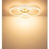 Globo Rubio LED-taklampa med ringdesign, modern, 3000 K 9750 lm 92 W