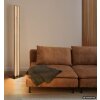 Globo Hayden LED-golvlampa med modern lamelldesign, 140 cm hög, 3000 K