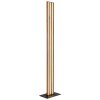 Globo Hayden LED-golvlampa med modern lamelldesign, 140 cm hög, 3000 K