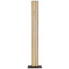 Globo Hayden LED-golvlampa med modern lamelldesign, 140 cm hög, 3000 K