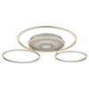 Globo Miles LED-taklampa i ringdesign för vardagsrum, 6710 lm, 2700-6500 K, 60 W