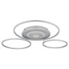 Globo Miles LED-taklampa i ringdesign för vardagsrum, 6710 lm, 2700-6500 K, 60 W